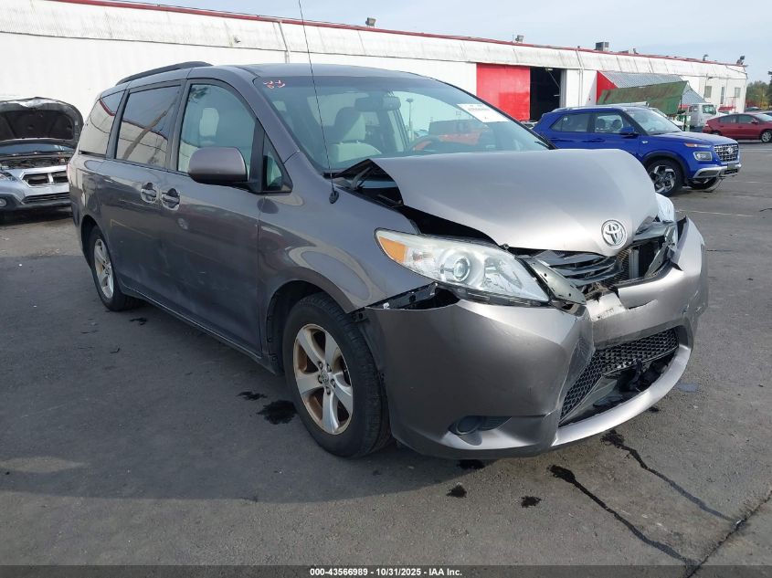 TOYOTA SIENNA LE V6 8 PASSENGER