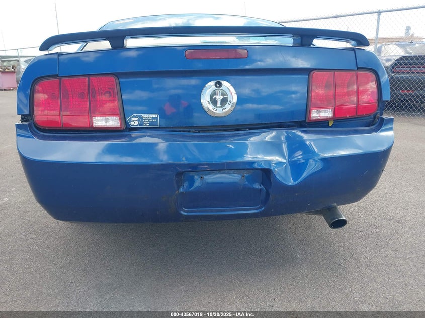 2006 Ford Mustang V6 VIN: 1ZVFT80N265228635 Lot: 43567019