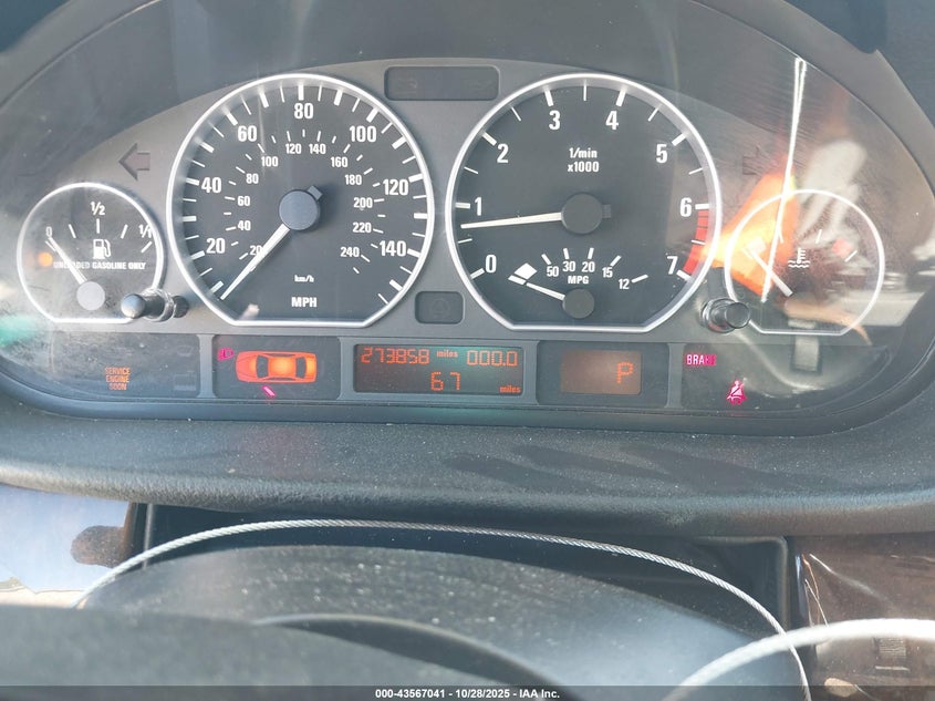 2001 BMW 330I VIN: WBAAV53421JS91417 Lot: 43567041