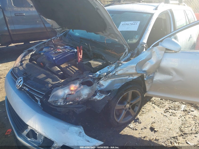 2011 Volkswagen Jetta Tdi VIN: 3VWPL8AJ0BM618153 Lot: 43567043