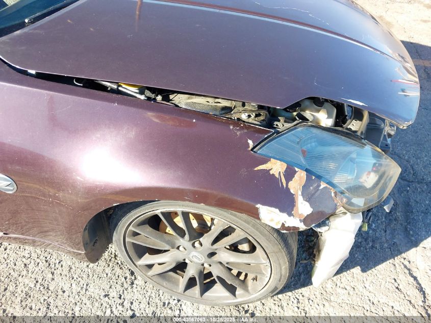 2006 Nissan 350Z VIN: JN1AZ34D76M308361 Lot: 43567063