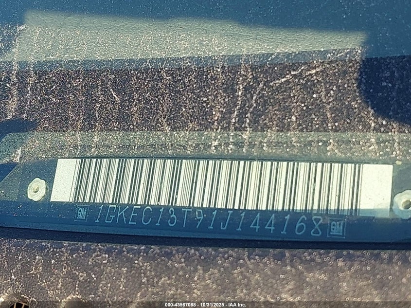 2001 GMC Yukon Sle VIN: 1GKEC13T91J144168 Lot: 43567088
