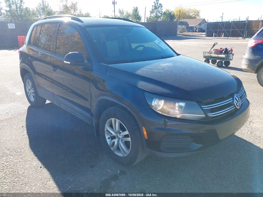 2017 VOLKSWAGEN TIGUAN 2.0T/2.0T S - WVGBV7AX8HK008308