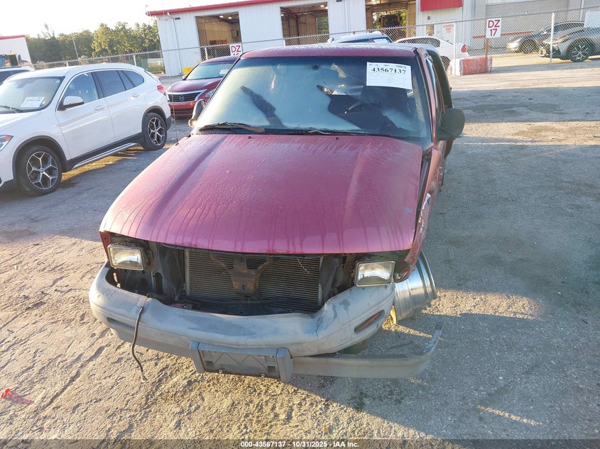 1994 GMC Sonoma VIN: 1GTCS14Z5R8514317 Lot: 43567137