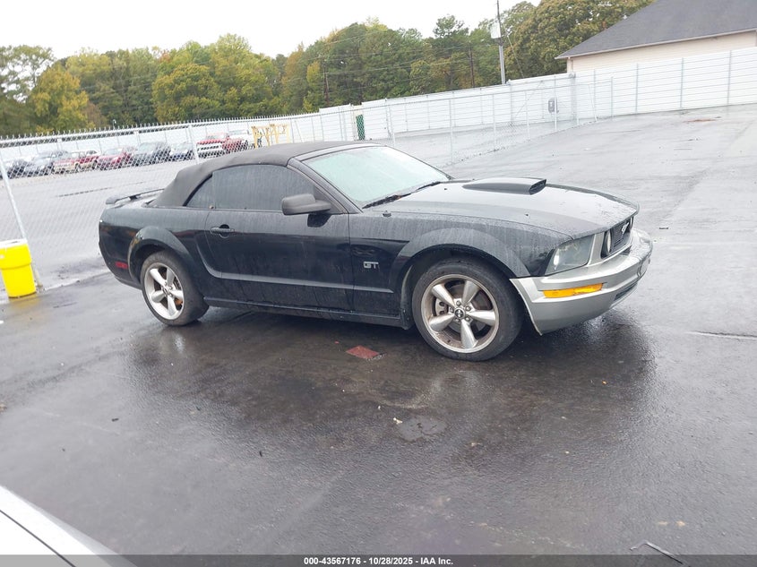 2007 Ford Mustang Gt Deluxe/Gt Premium VIN: 1ZVHT85H275342356 Lot: 43567176