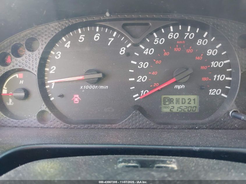 2002 Mazda Tribute Es V6/Lx V6 VIN: 4F2YU09192KM01055 Lot: 43567205