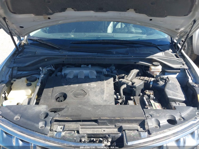 2007 Nissan Murano Sl VIN: JN8AZ08W27W620797 Lot: 43567230