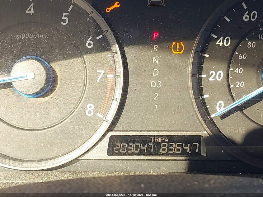 5J6TF2H5XAL000346 2010 HONDA ACCORD photo no. 7