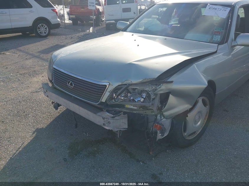 1998 Lexus Ls 400 VIN: JT8BH28F8W0099762 Lot: 43567249