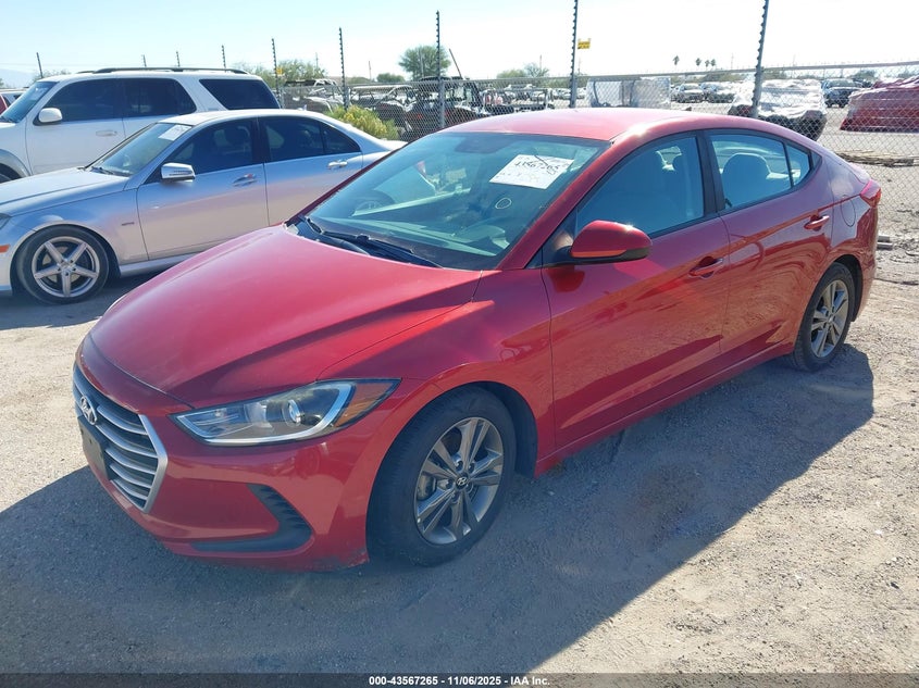 5NPD84LF5JH291732 2018 HYUNDAI ELANTRA photo no. 2