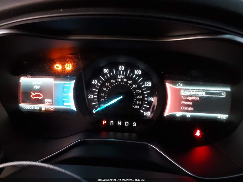 2015 Ford Fusion Titanium VIN: 3FA6P0K98FR157288 Lot: 43567269