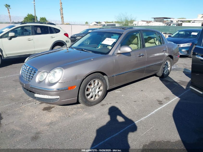 KNALD125285151434 2008 KIA AMANTI photo no. 2