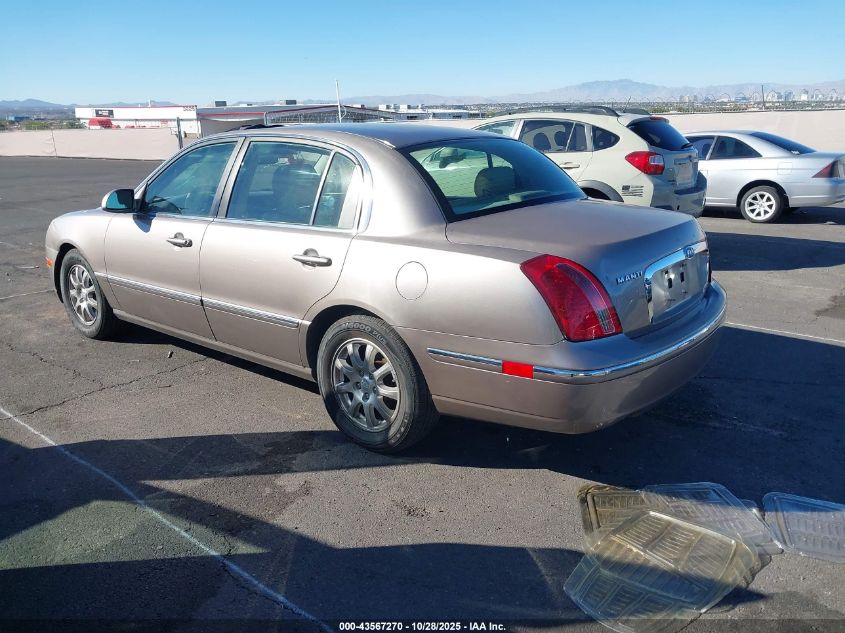 KNALD125285151434 2008 KIA AMANTI photo no. 3