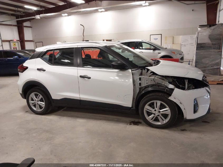 2022 Nissan Kicks S VIN: 3N1CP5BV8NL525478 Lot: 43567331