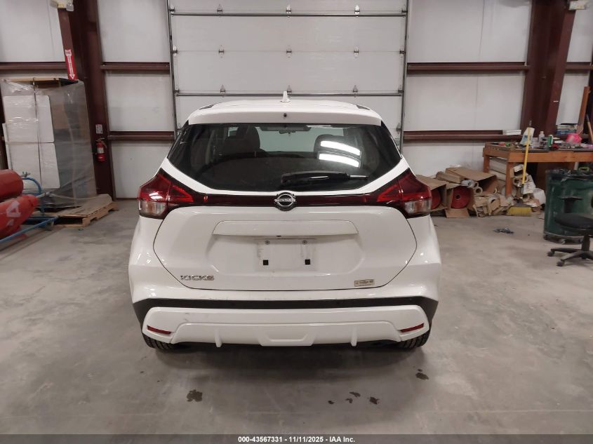 2022 Nissan Kicks S VIN: 3N1CP5BV8NL525478 Lot: 43567331