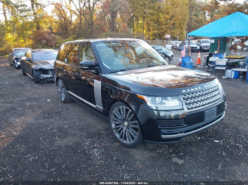 2015 Land Rover Range Rover 3.0L V6 Supercharged Hse