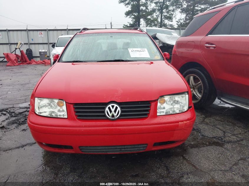 2002 Volkswagen Jetta Gls 1.8L VIN: WVWSE61J82W675762 Lot: 43567359