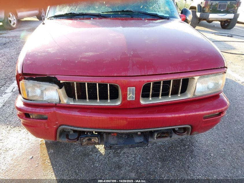 1997 Oldsmobile Bravada VIN: 1GHDT13W0V2719866 Lot: 43567395