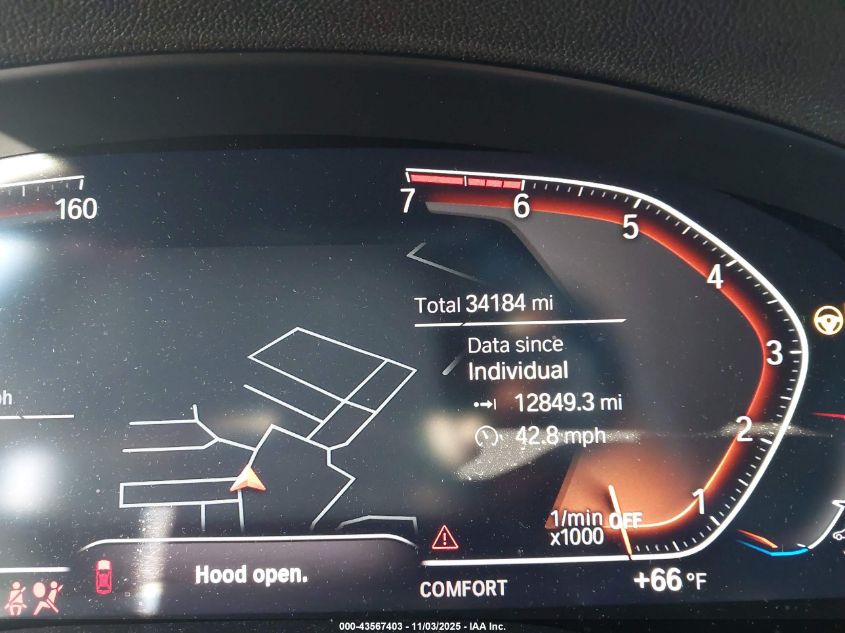 2023 BMW X3 xDrive30I VIN: 5UX53DP08P9S81267 Lot: 43567403