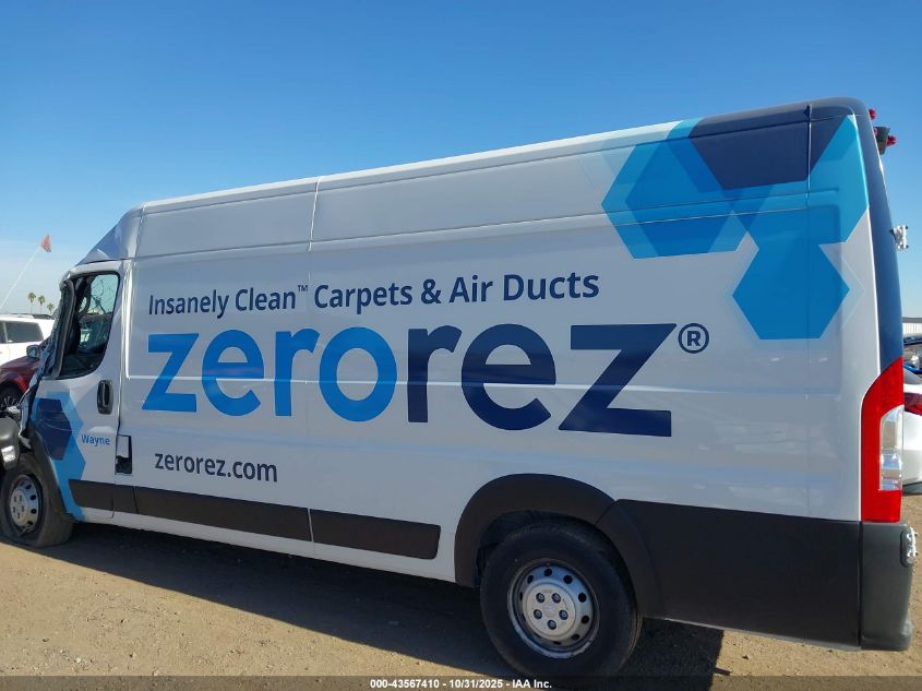2023 Ram Promaster 3500 Cargo Van High Roof 159 Wb Ext VIN: 3C6MRVJG3PE508083 Lot: 43567410