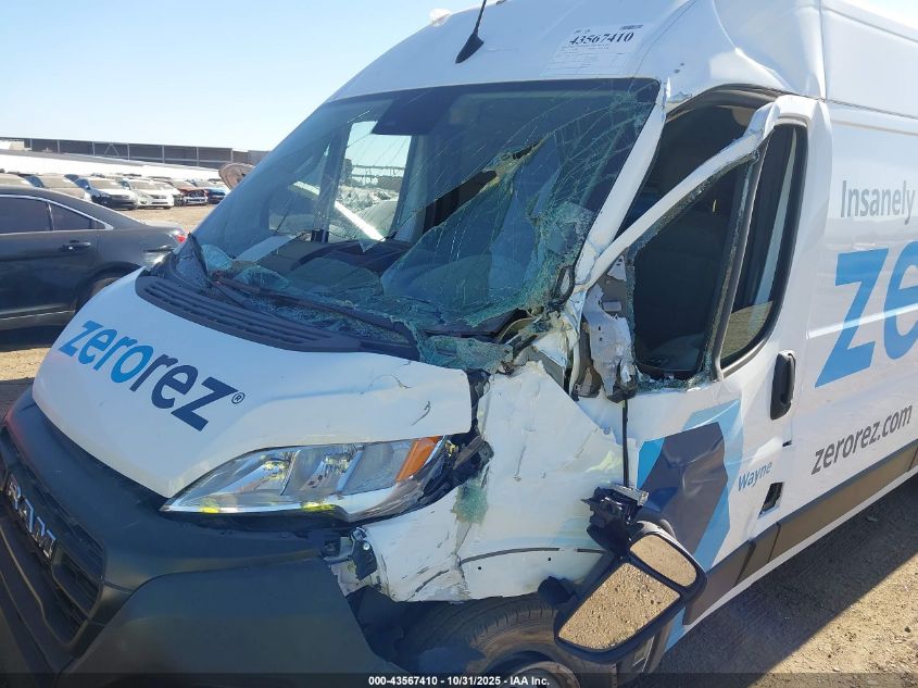 2023 Ram Promaster 3500 Cargo Van High Roof 159 Wb Ext VIN: 3C6MRVJG3PE508083 Lot: 43567410