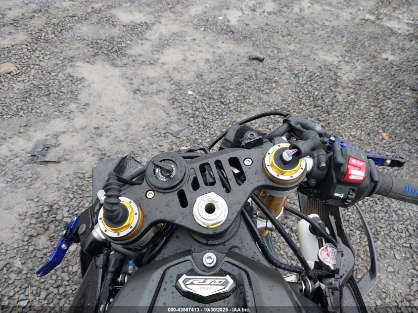 2025 Yamaha Yzf1000 D VIN: JYARNA8E9SA000313 Lot: 43567413