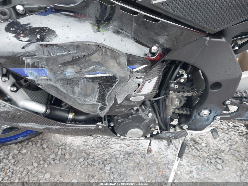 2025 Yamaha Yzf1000 D VIN: JYARNA8E9SA000313 Lot: 43567413