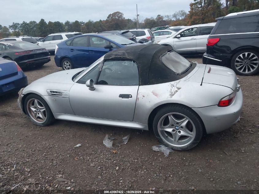 2000 BMW M VIN: WBSCK9340YLC90966 Lot: 43567422