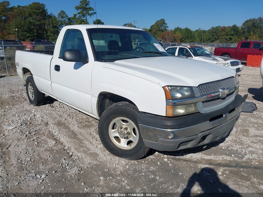 1GCEK14V44Z251049 2004 Chevrolet Silverado 1500 Work Truck auction photo 1