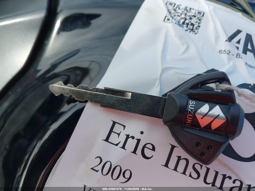 2009 Suzuki Gsx-R600 VIN: JS1GN7EA092105918 Lot: 43567478