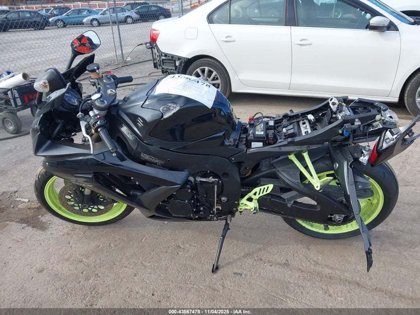 2009 Suzuki Gsx-R600 VIN: JS1GN7EA092105918 Lot: 43567478