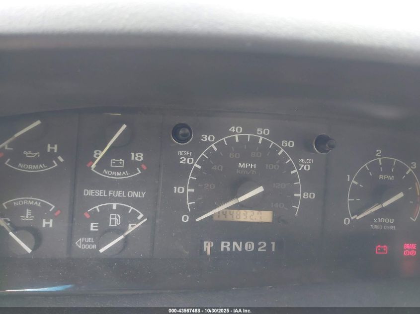 1997 Ford F-350 Xl VIN: 1FTJW35F8VEB24951 Lot: 43567488