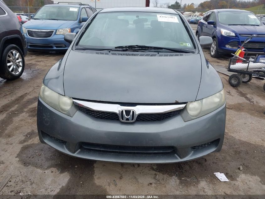 2009 Honda Civic Lx VIN: 2HGFA16579H315436 Lot: 43567503