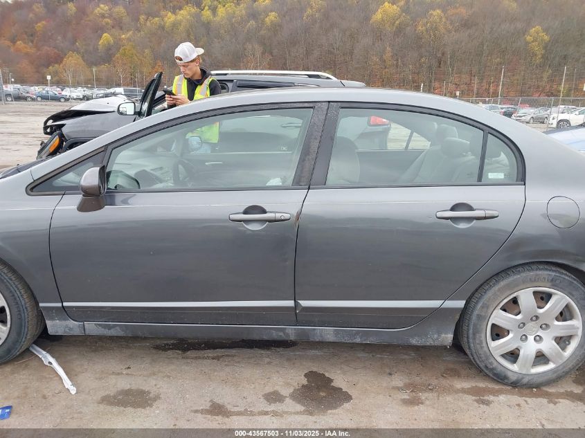 2009 Honda Civic Lx VIN: 2HGFA16579H315436 Lot: 43567503