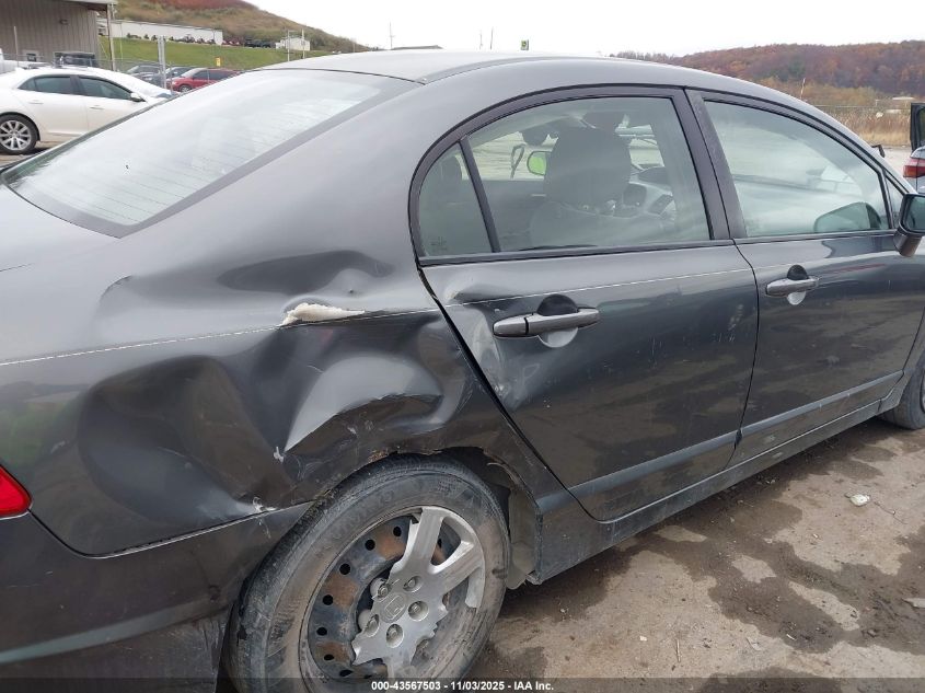 2009 Honda Civic Lx VIN: 2HGFA16579H315436 Lot: 43567503