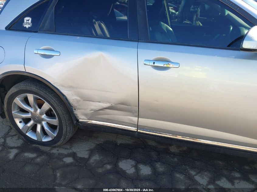 2007 Infiniti Fx35 VIN: JNRAS08W17X204184 Lot: 43567604