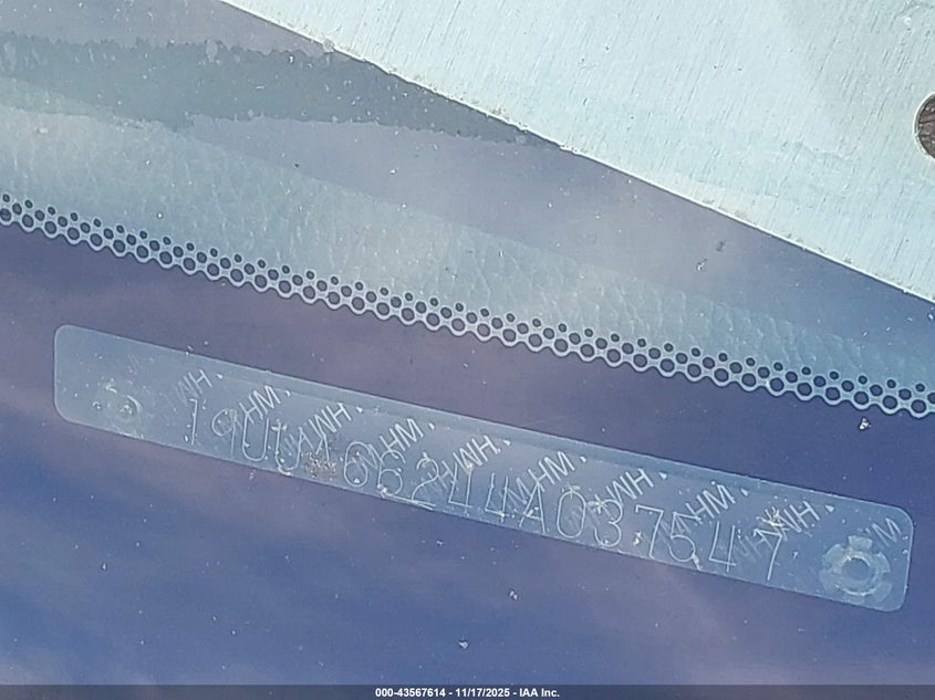 2004 Acura Tl VIN: 19UUA66244A037547 Lot: 43567614