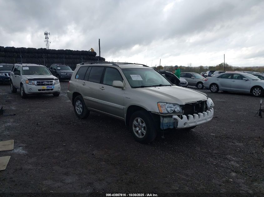 2001 Toyota Highlander V6