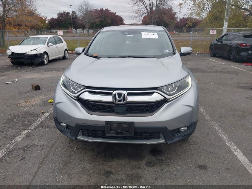 2019 Honda Cr-V Ex VIN: 2HKRW2H52KH670866 Lot: 43567745