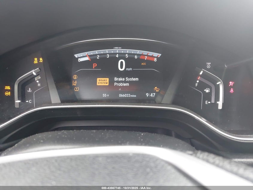 2019 Honda Cr-V Ex VIN: 2HKRW2H52KH670866 Lot: 43567745