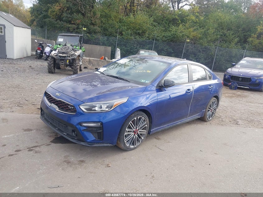 2021 Kia Forte Gt Manual VIN: 3KPF44AC0ME376211 Lot: 43567774