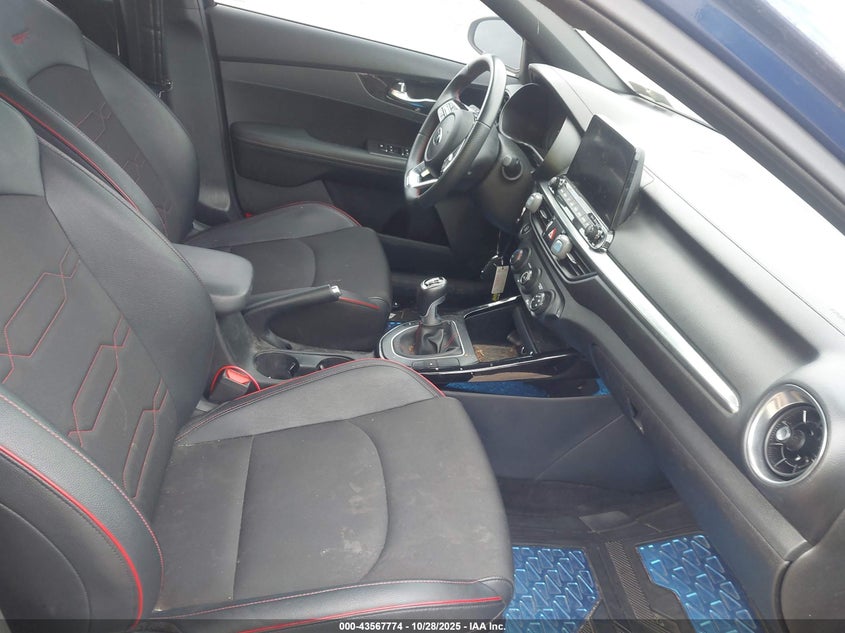 2021 Kia Forte Gt Manual VIN: 3KPF44AC0ME376211 Lot: 43567774