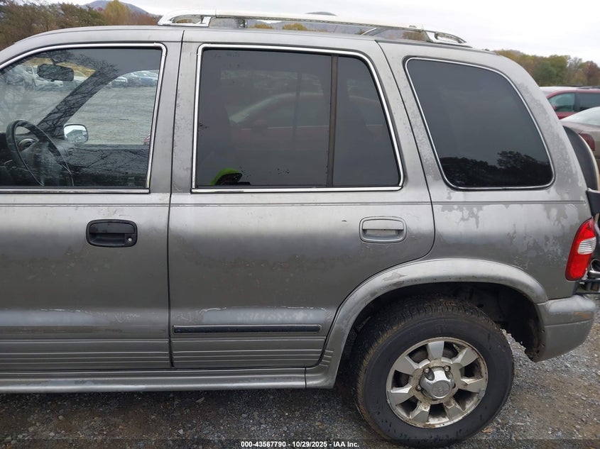 2001 Kia Sportage Ex/Limited VIN: KNDJA723315697749 Lot: 43567790