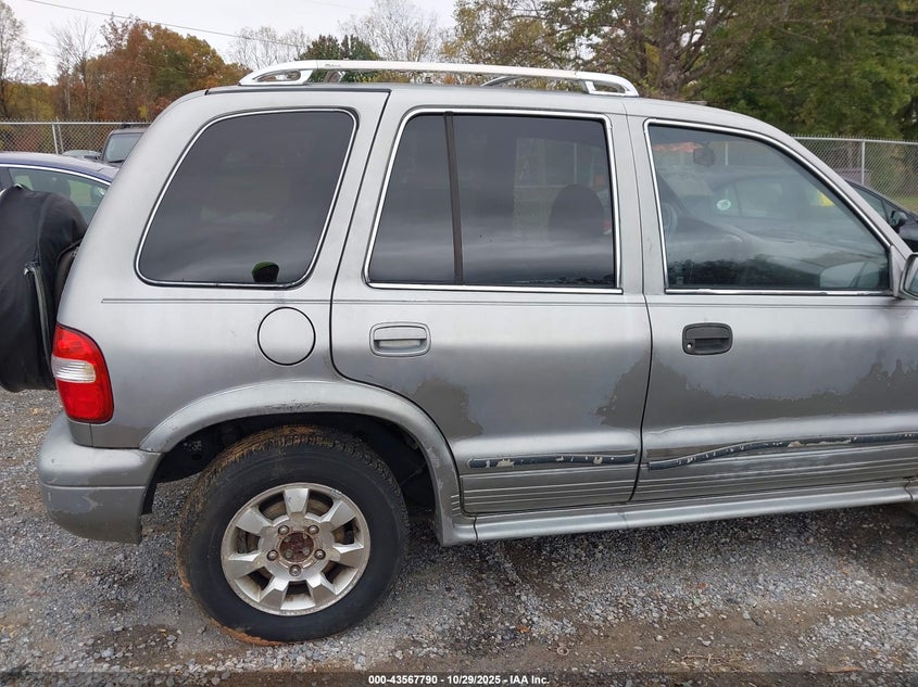 2001 Kia Sportage Ex/Limited VIN: KNDJA723315697749 Lot: 43567790