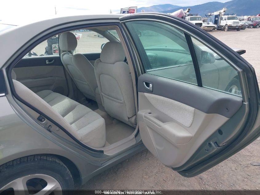 2007 Hyundai Sonata Limited/Se V6 VIN: 5NPEU46F87H217998 Lot: 43567834