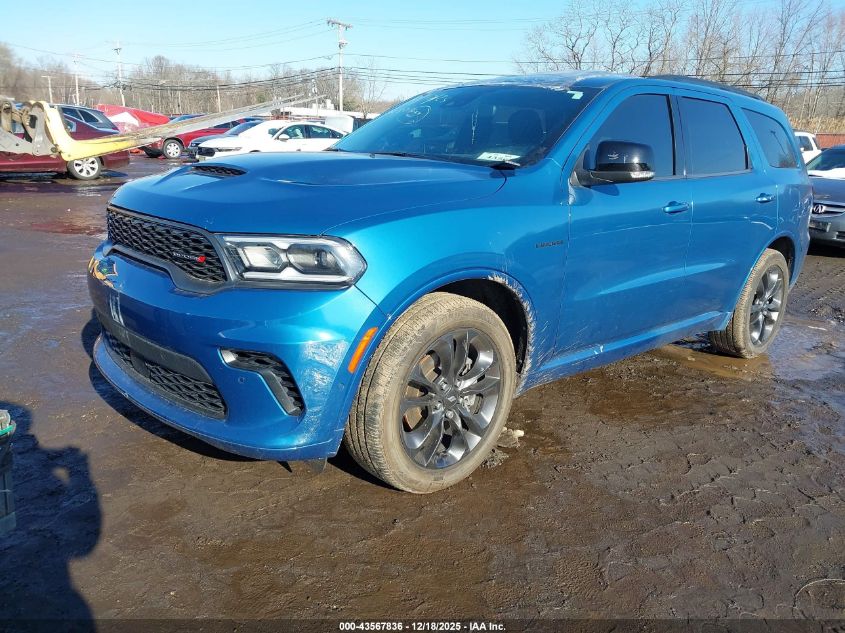 2024 Dodge Durango R/T Plus Awd VIN: 1C4SDJCT7RC144567 Lot: 43567836