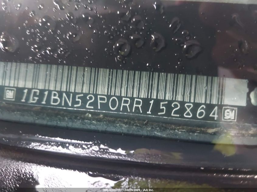 1994 Chevrolet Caprice Classic Ls VIN: 1G1BN52P0RR152864 Lot: 43567867