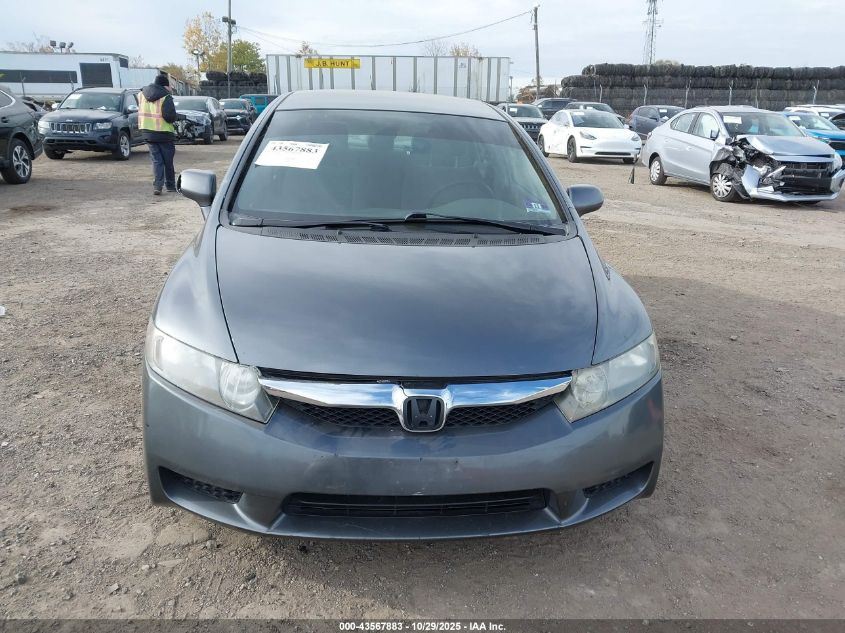 2009 Honda Civic Lx VIN: 2HGFA16589H364595 Lot: 43567883