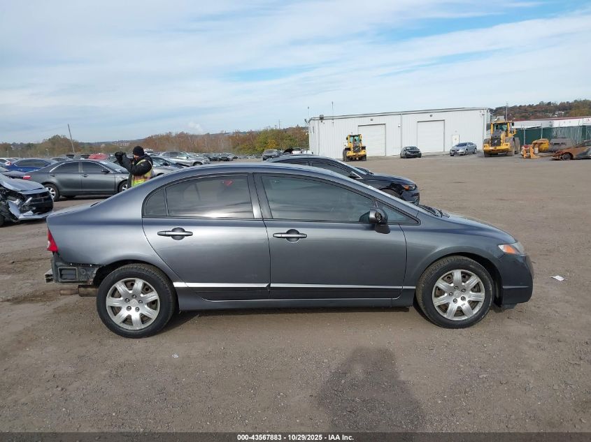 2009 Honda Civic Lx VIN: 2HGFA16589H364595 Lot: 43567883