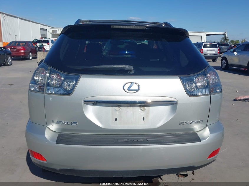 2005 Lexus Rx 330 VIN: JTJGA31U650047553 Lot: 43567895